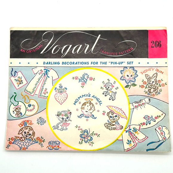 Vintage Vogart Hot Iron Transfers #266 #673 - Picture 4 of 5